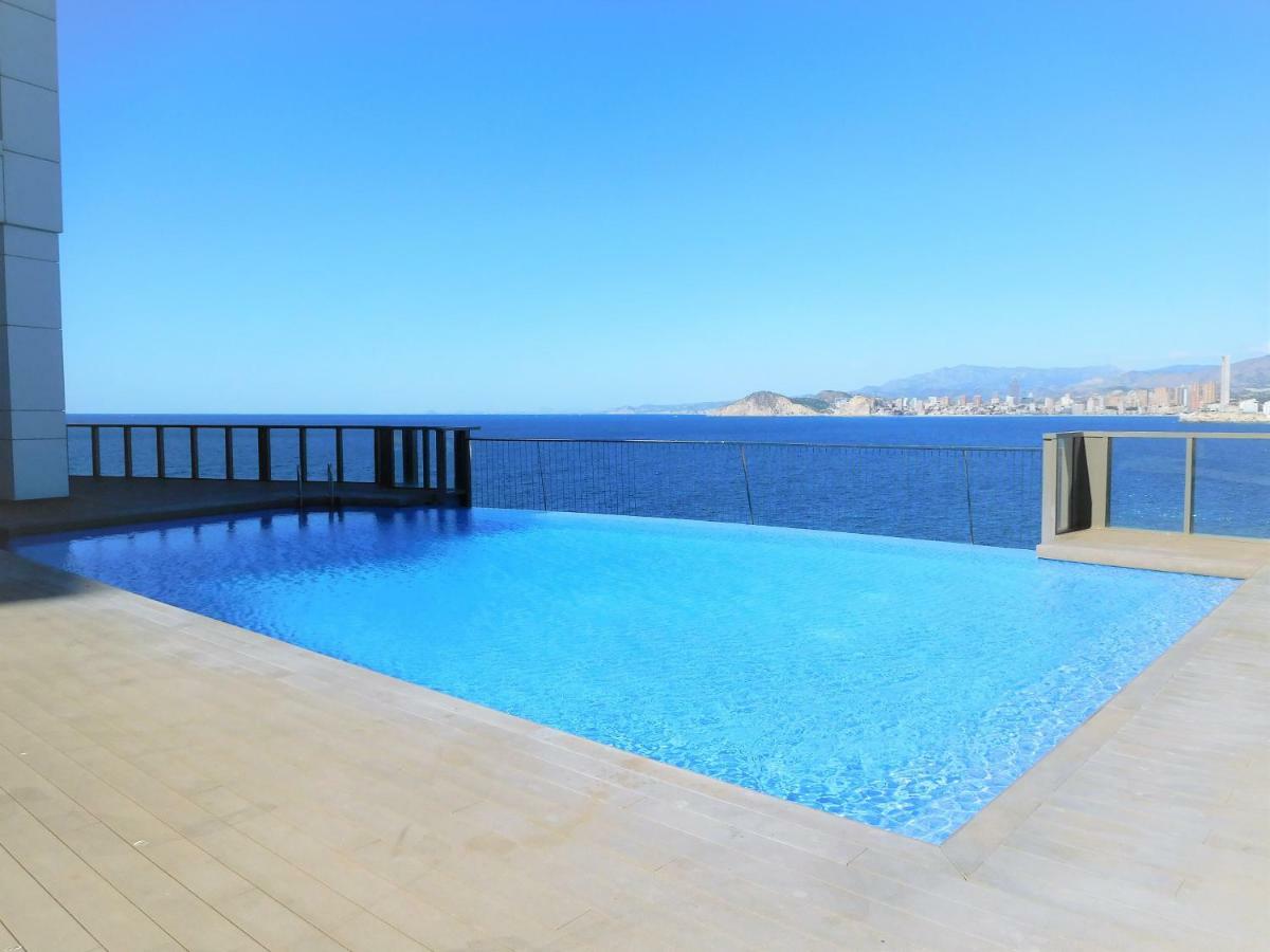 Gemelos 28 Blue Sea Deluxe Apartment เบนิดอร์ม ภายนอก รูปภาพ